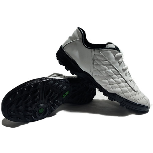 SM-BOTI493-F5-TF-B-LIS-1 Botines De Cuero Fútbol 5 B