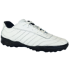 Sm4 Botines De Cuero Blanco Fútbol 5